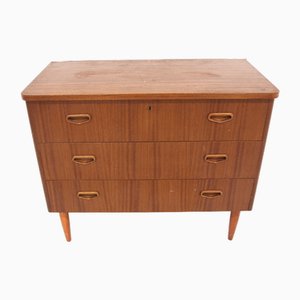 Scandinavian Mahogany Dresser, Sweden, 1960s