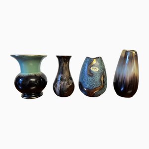 Vintage Vases from Jasba, Set of 4