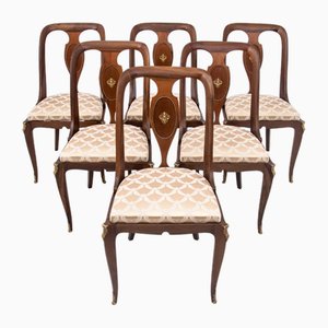 Antique Northern European Dining Chairs, 1870s, Set of 6