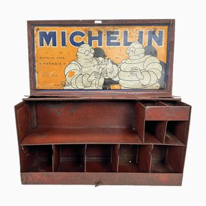 French First Aid Tool Box from Michelin, 1940s
