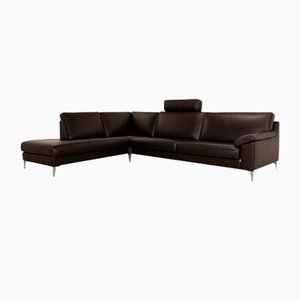 CL 650 Corner Sofa in Anthracite Leather from Erpo