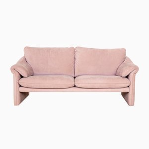 WK 662 Milano 2-Seater Sofa in Pink Lilac Fabric from WK Wohnen