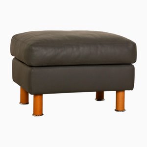 650 Leather Stool Gray from Erpo