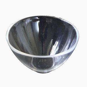 Fuga Bowl in Glass by Sven Palmqvist for Orrefors, 1970s