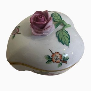 Heart-Shaped Sugar Box from Herend