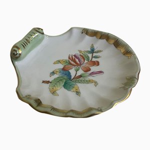Shell-Shaped Porcelain Dessert Plate from Herend