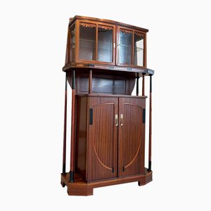 Art Nouveau Showcase or Bookcase