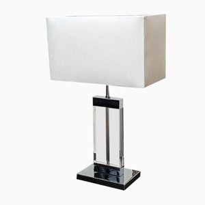 Lampe de Bureau Bloc de Verre