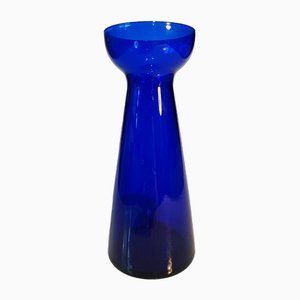 Vase in Cobalt Blue from Hadeland, 1959