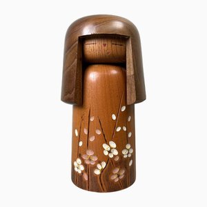 Sosaku Sakura Kokeshi vintage, Giappone, anni '70