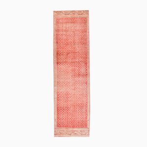 Tapis Vintage en Laine Rouge et Beige, Turquie