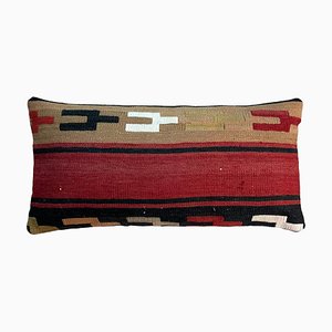 Vintage Turkish Kilim Cushion Cover, 1970s