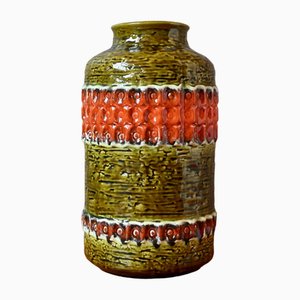 Vaso brutalista in ceramica, anni '60