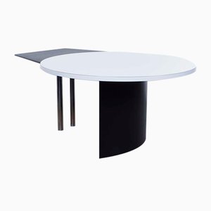 Black and White Model Th001 Castelijn Table, 1980s