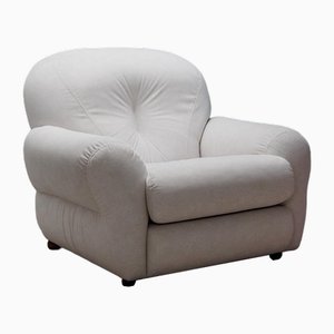Italian White Armchairs, Set of 2