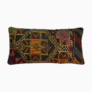 Vintage Turkish Kilim Cushion Cover, 1970s