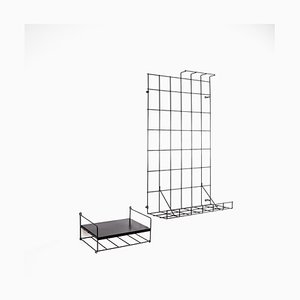 Wire Wall Units by Karl Fichtel for Drahtwerke Erlau and Kajsa and Nils Nisse Strinning for Design AB, Set of 2