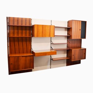 Wall Bookshelf, Italy, 1970s