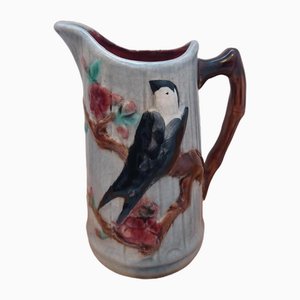 Early 20th Century Saint Clement Barbotine Jug, 1890s