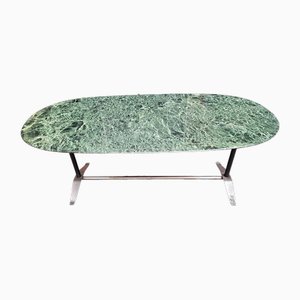 Dining Table with Alpi Green Top by Gio Ponti and Alberto Rosselli for Rima, 1950s
