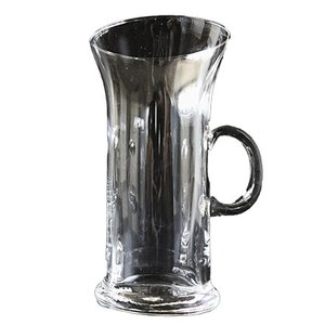 Vaso de café irlandés vintage de cristal de Nuutajarvi para Arabia, Finlandia