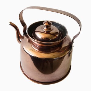 Vintage Copper Pot from Lundin and Lindberg, Sweden, 1900s