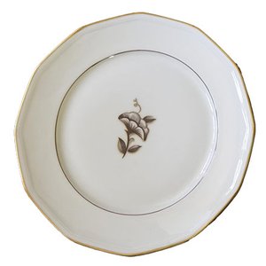 Antique Dinner Plates by Edward Hald, Set of 6