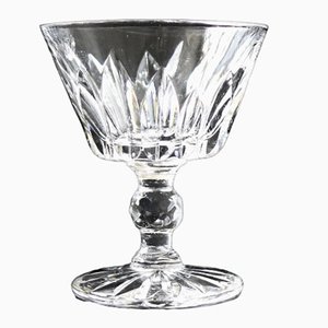 Vaso Pyramid de cristal de cerezo de Fritz Kallenborg para Kosta Boda, Sweden