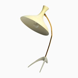 Große Mid-Century Modern Crows Foot Tischlampe von Karl Heinz Kinsky für Cosack in Original