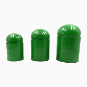 Green Boxes Lamps by Anna Castelli Ferrieri for Kartell, 1970s, Set of 3