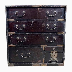 Japanese Lacquer Chest of Drawers, 1890s
