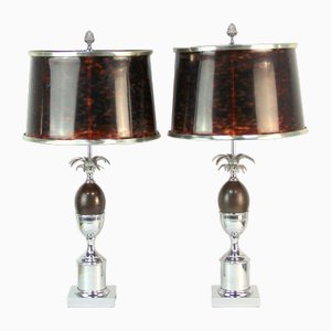 Lamps attributed to Maison Charles, Set of 2