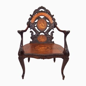 Vintage Black Forest Chair