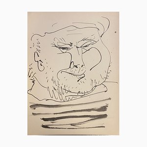 Pablo Picasso, Il marinaio, Litografia originale, 1957