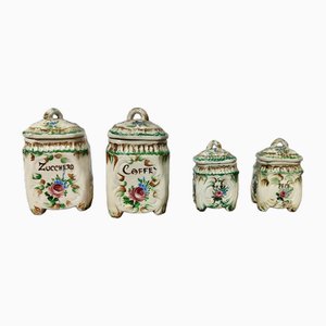 Ceramic Spice Set, Set of 4