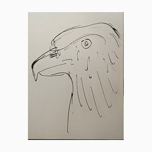 Pablo Picasso, Falco, Litografia originale, 1957