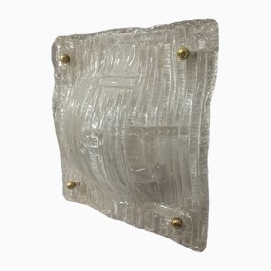 Wall Light in Murano Glass from Mazzega
