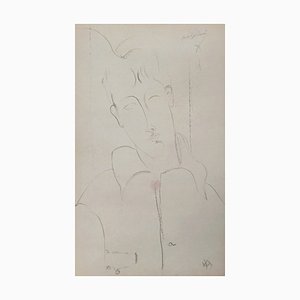 Amedeo Modigliani, Donna, Litografia Edizione Limitata, Inizio XX Secolo