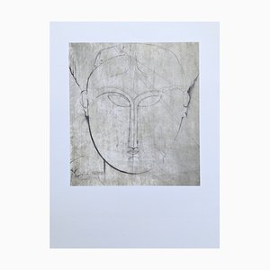 Amedeo Modigliani, Cariatide, Limitierte Lithographie, Frühes 20. Jahrhundert