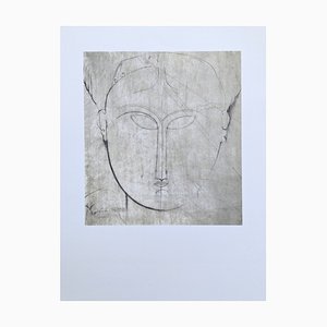 Lithographie Amedeo Modigliani, Cariatide, Édition Limitée, Début du 20e Siècle