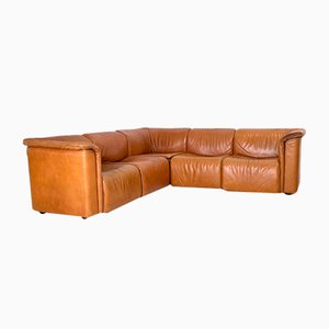 Modular Leather Sofa from Wittmann, Set of 5