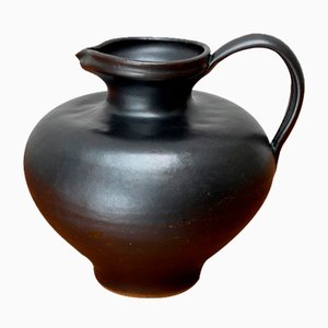Mid-Century German Studio Pottery Carafe Vase by Josef Höhler, 1960s