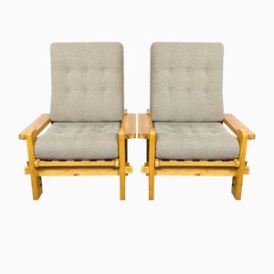 Fauteuils Dymling par Yngve Ekström pour Swedese, 1970s, Set de 2