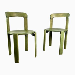 Vintage Dining Chairs by Bruno Rey for Kusch & Co., 1970s, Set of 2