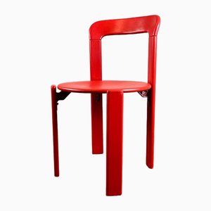 Chaises Vintage Peintes par Bruno Rey pour Kusch+Co., 1970s, Set de 6