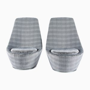 Set of Vintage French Lounge Chairs