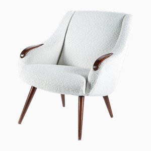 Fauteuil Vintage Rembourré, 1950s