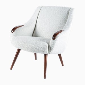 Vintage Upholstered Armchair, 1950s