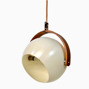 Large Adjustable Hanging Ball Lamp from Temde Leuchten, 1970s