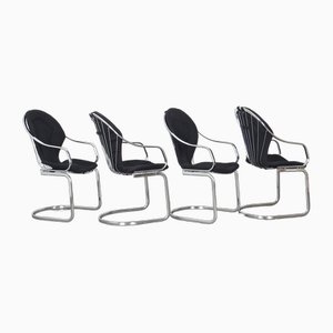 Chaises de Salle à Manger par Gastone Rinaldi, Set de 4